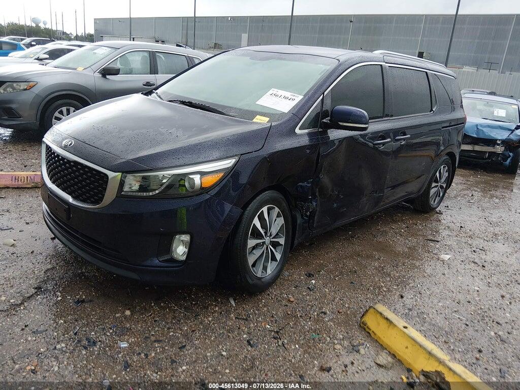 KNDMC5C17J6376509 2018 KIA SEDONA photo no. 2