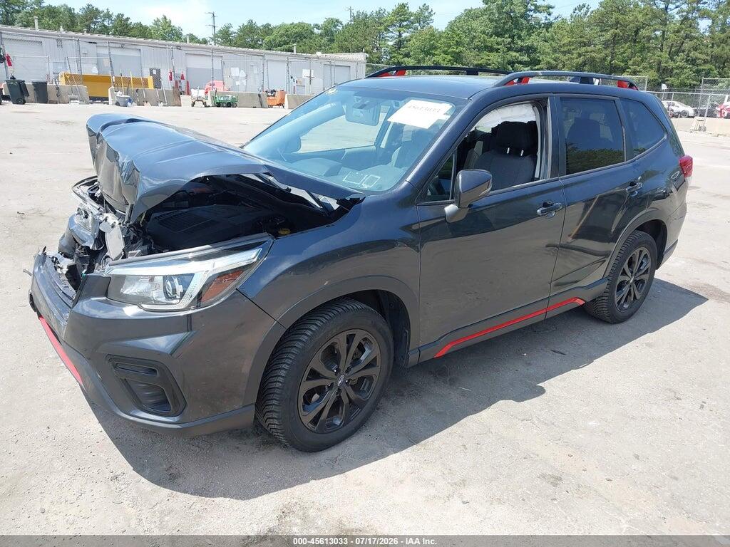 JF2SKAPC4KH585566 2019 SUBARU FORESTER photo no. 2