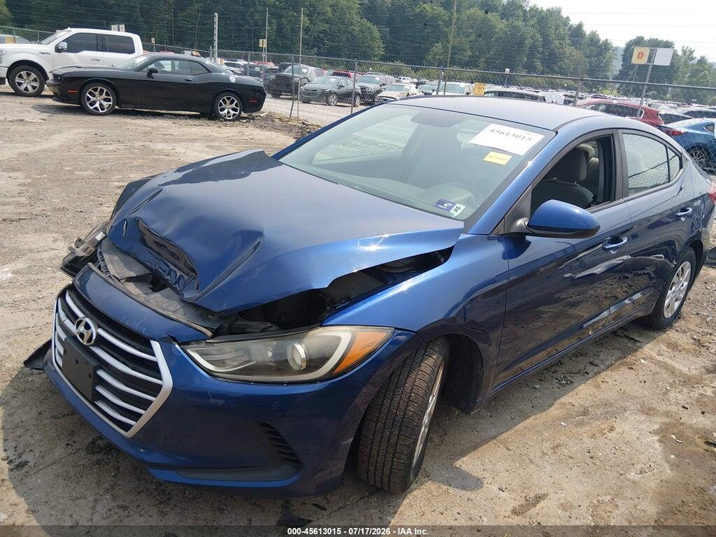 5NPD74LF0HH192832 2017 HYUNDAI ELANTRA photo no. 2