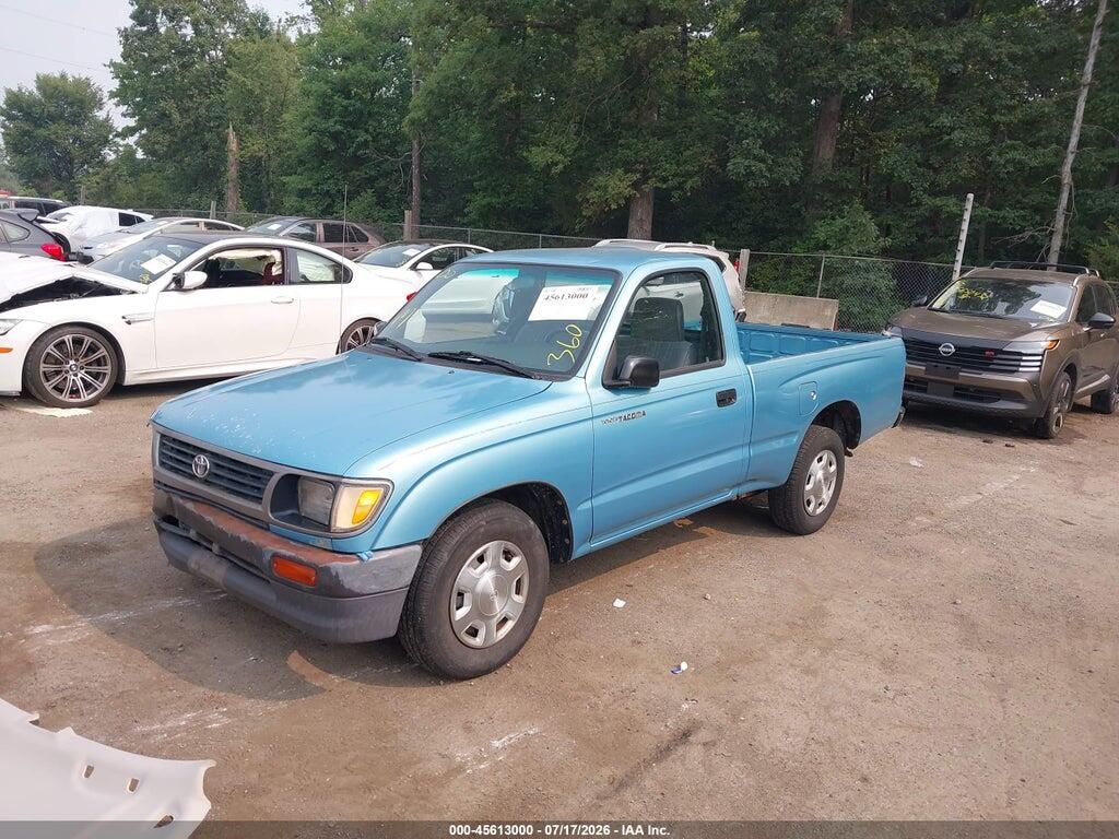 4TANL42NXTZ124754 1996 TOYOTA TACOMA photo no. 2