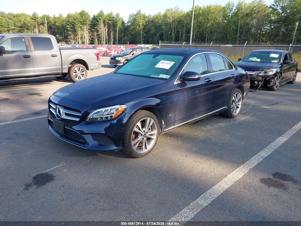 WDDWF8EB2LR540022 2020 MERCEDES-BENZ C 300 photo no. 2