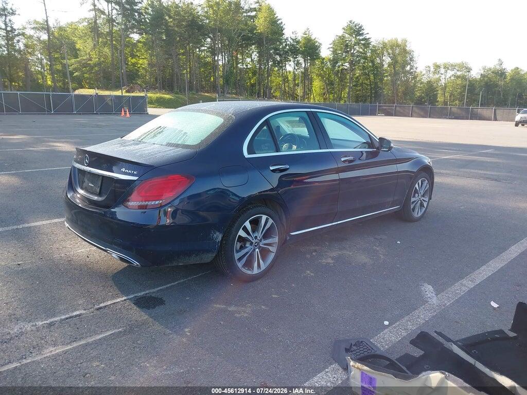 WDDWF8EB2LR540022 2020 MERCEDES-BENZ C 300 photo no. 4