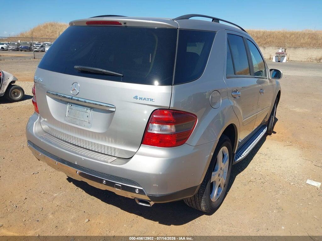 4JGBB86E97A287830 2007 MERCEDES-BENZ ML 350 photo no. 4