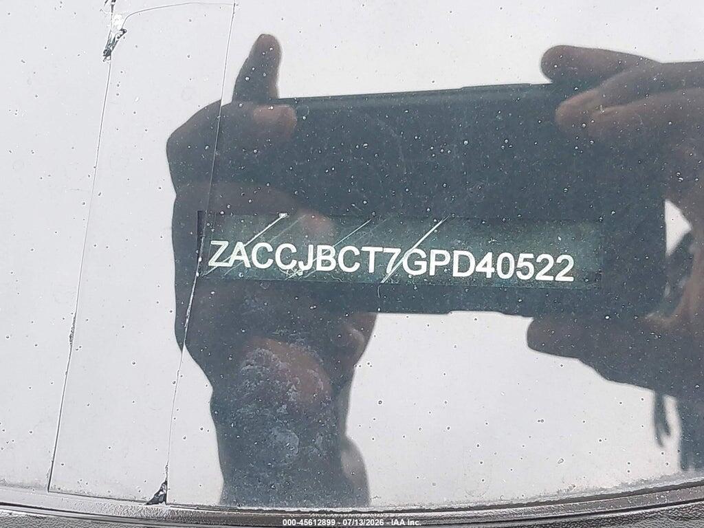 ZACCJBCT7GPD40522 2016 JEEP RENEGADE photo no. 9