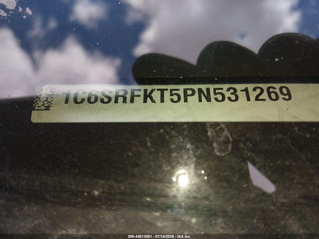 1C6SRFKT5PN531269 2023 RAM 1500 photo no. 9