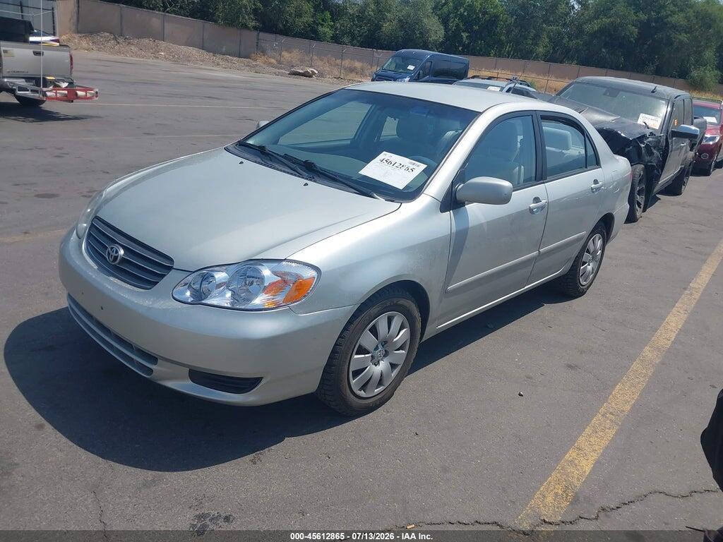 2T1BR38E04C214059 2004 TOYOTA COROLLA photo no. 2