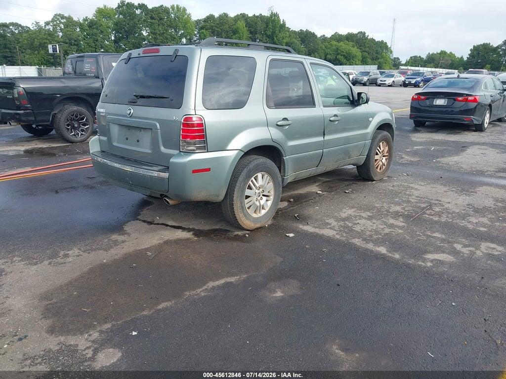 4M2CU56116DJ01171 2006 MERCURY MARINER photo no. 4