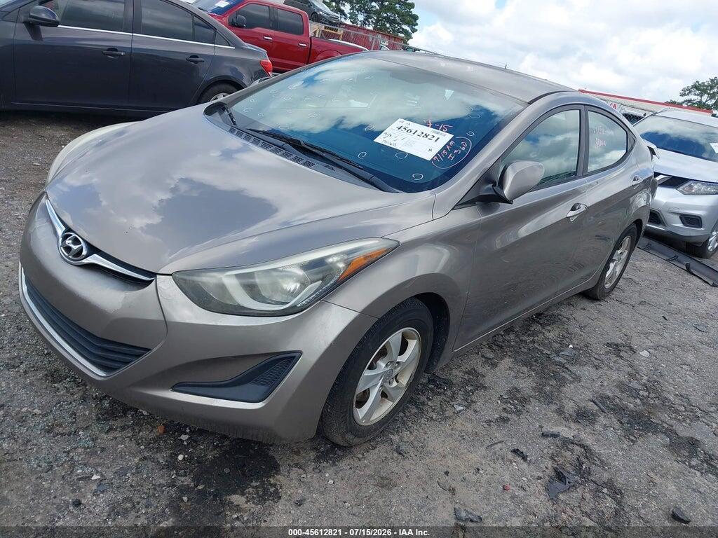 5NPDH4AE7FH554790 2015 HYUNDAI ELANTRA photo no. 2