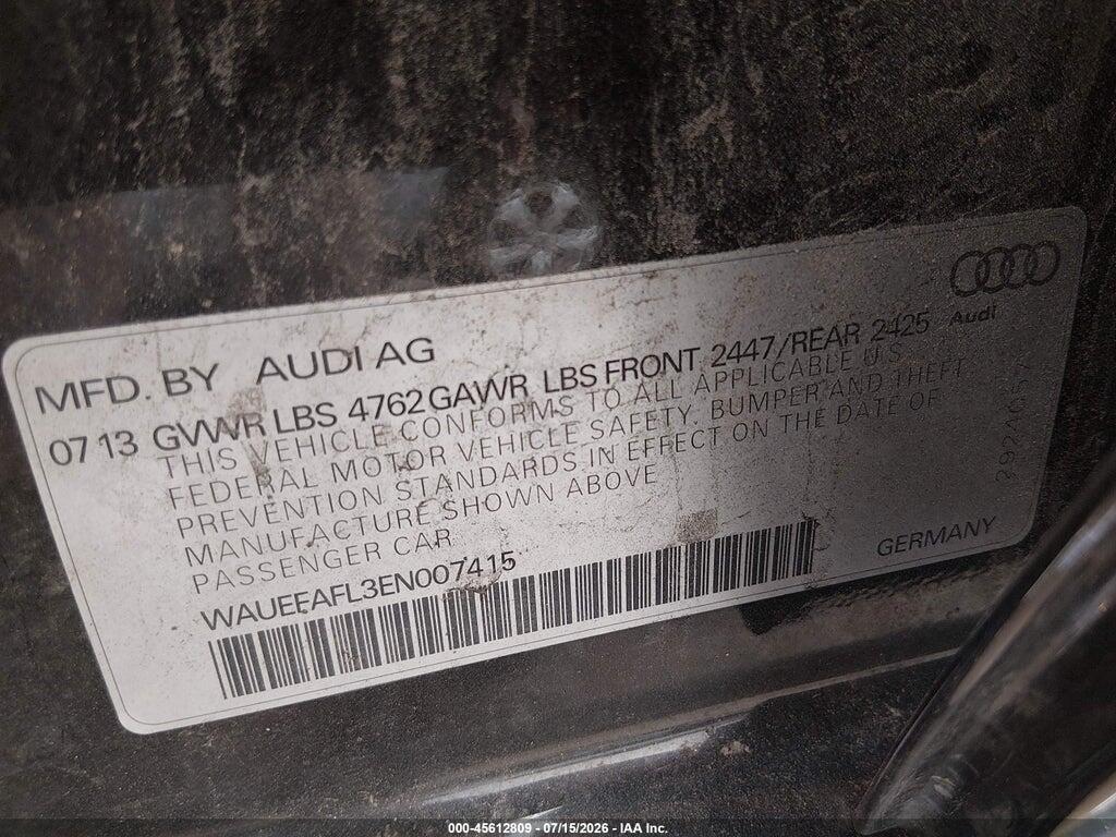 WAUEFAFL3EN007415 2014 AUDI A4 photo no. 9