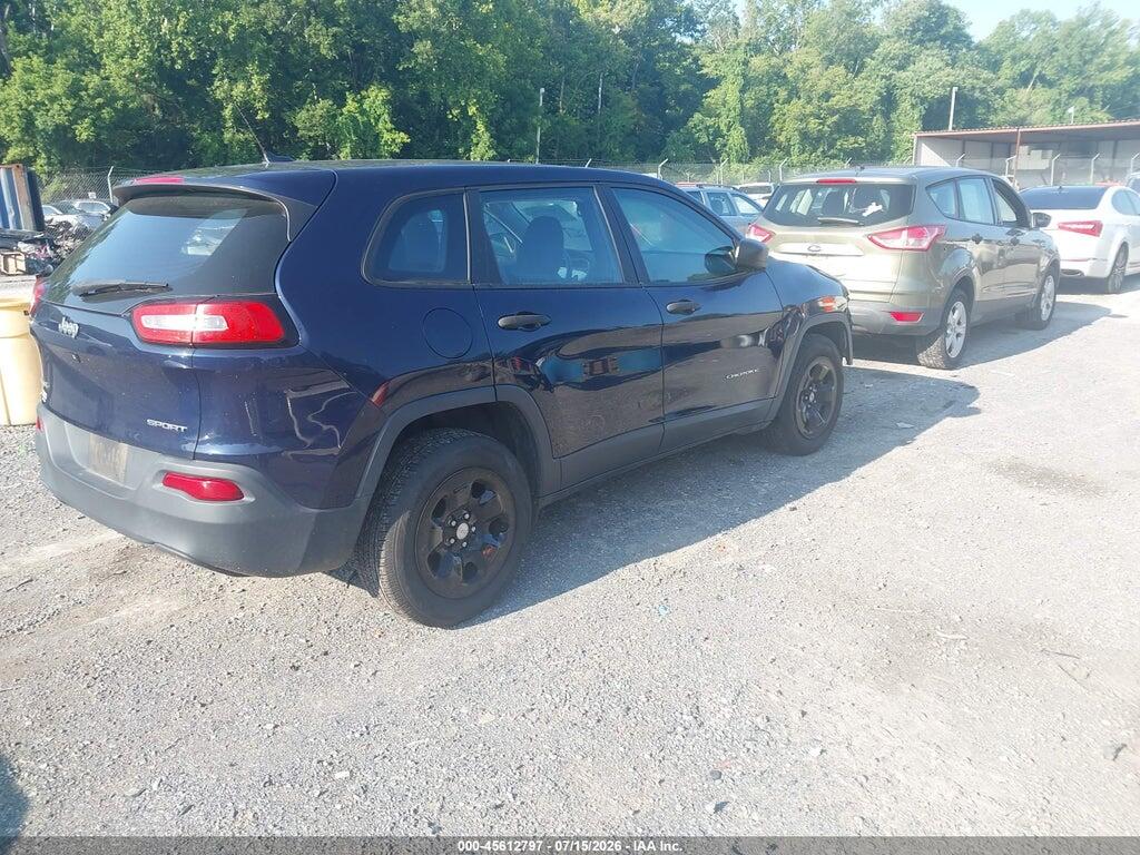 1C4PJMAB7GW276606 2016 JEEP CHEROKEE photo no. 4