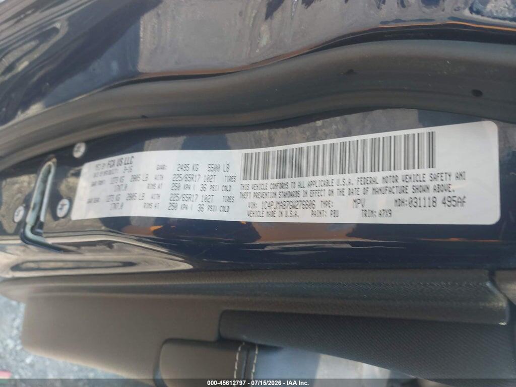1C4PJMAB7GW276606 2016 JEEP CHEROKEE photo no. 9