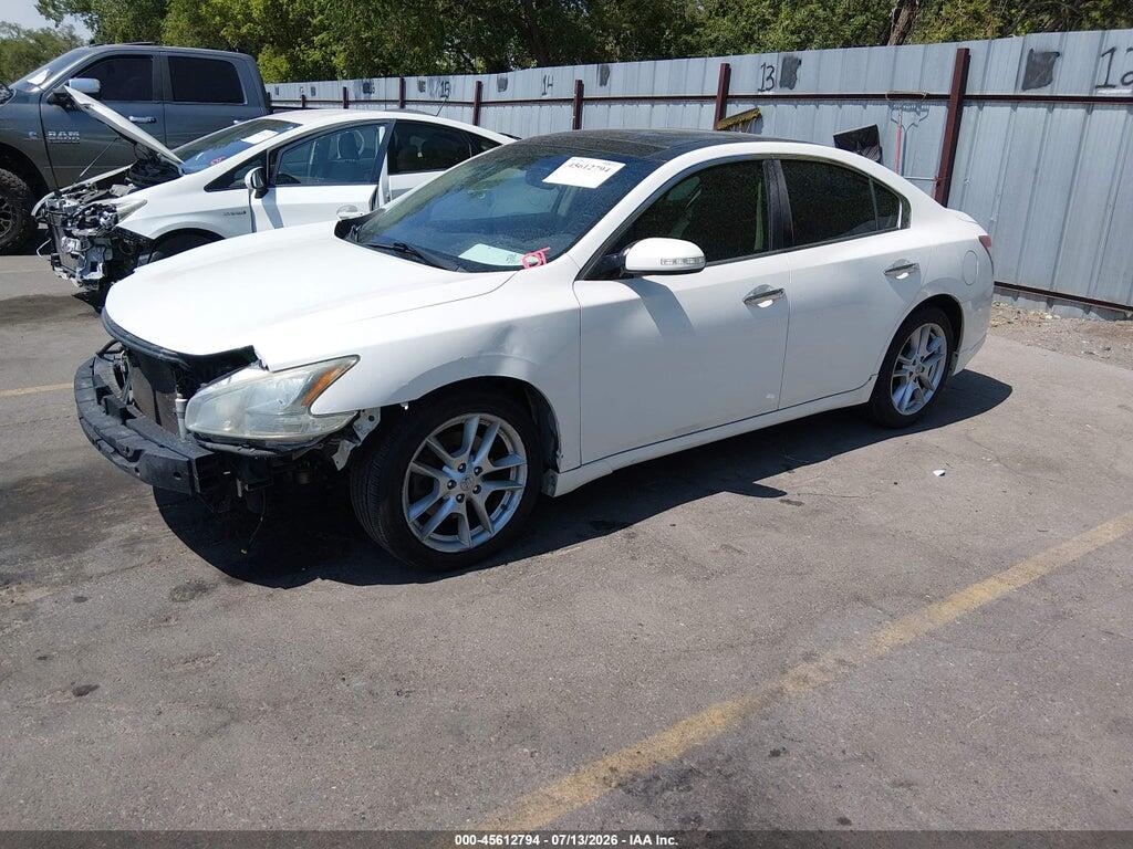 1N4AA51EX9C848820 2009 NISSAN MAXIMA photo no. 2