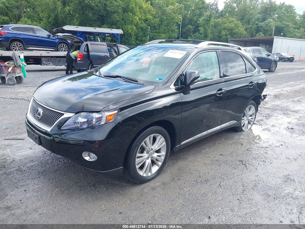 JTJBC1BA6C2432612 2012 LEXUS RX 450H photo no. 2