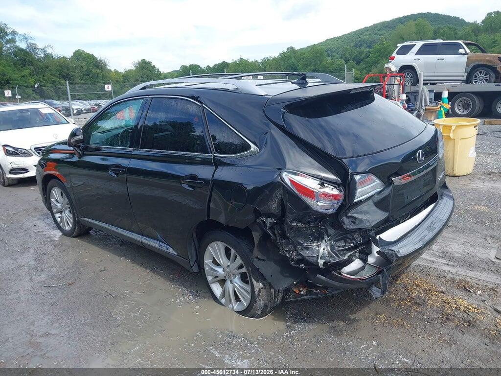 JTJBC1BA6C2432612 2012 LEXUS RX 450H photo no. 3
