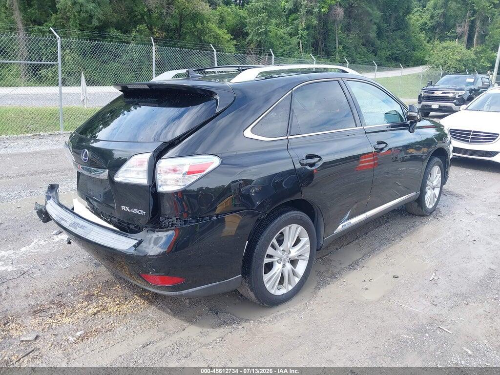 JTJBC1BA6C2432612 2012 LEXUS RX 450H photo no. 4