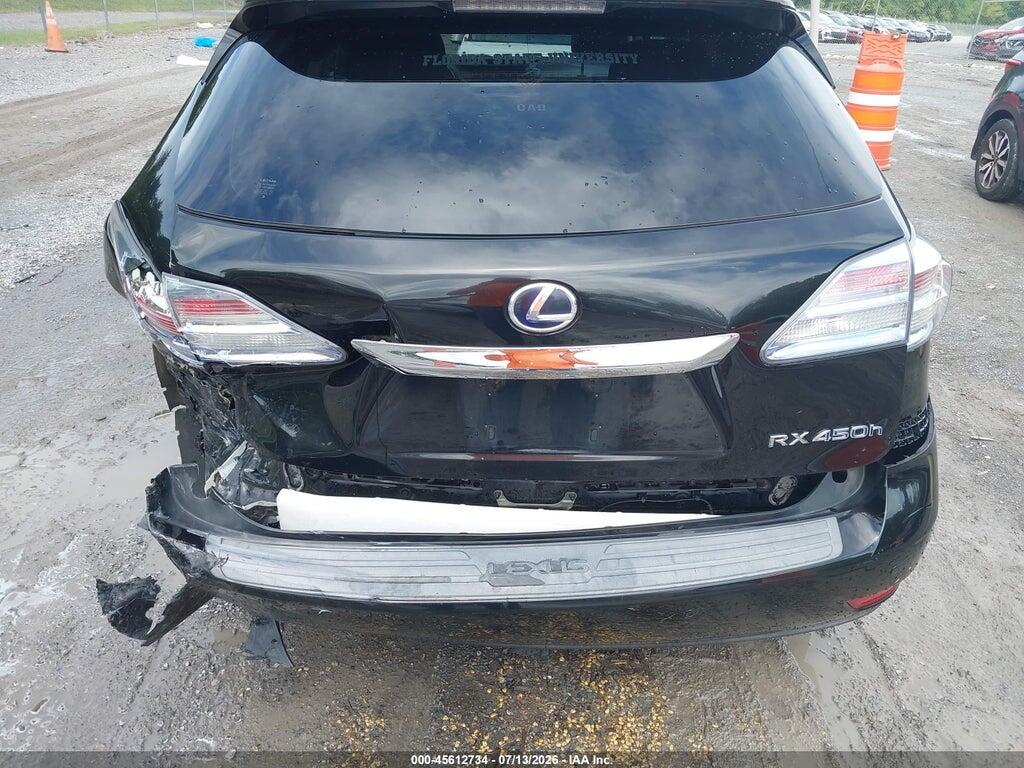 JTJBC1BA6C2432612 2012 LEXUS RX 450H photo no. 6