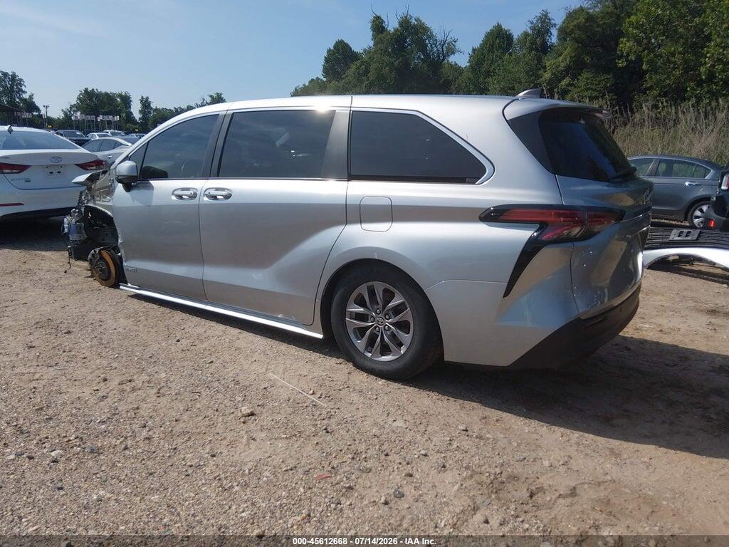 5TDYSKFCXMS001329 2021 TOYOTA SIENNA photo no. 3