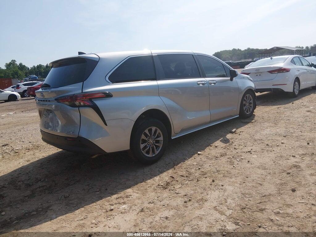 5TDYSKFCXMS001329 2021 TOYOTA SIENNA photo no. 4