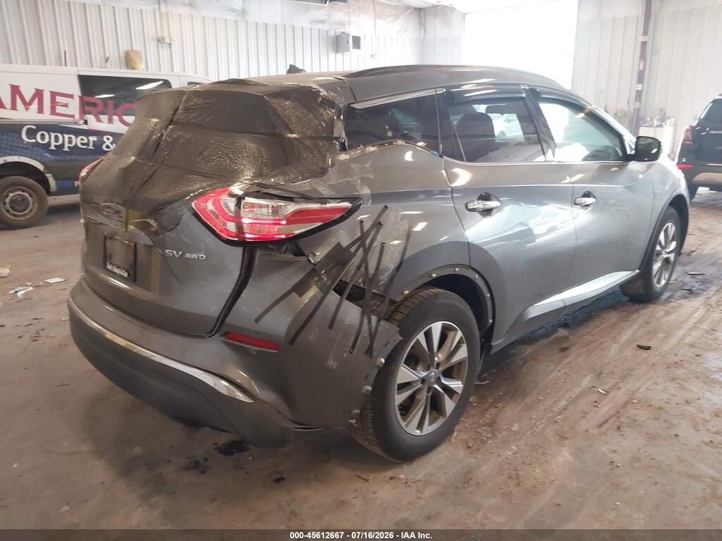 5N1AZ2MH6FN246239 2015 NISSAN MURANO photo no. 4
