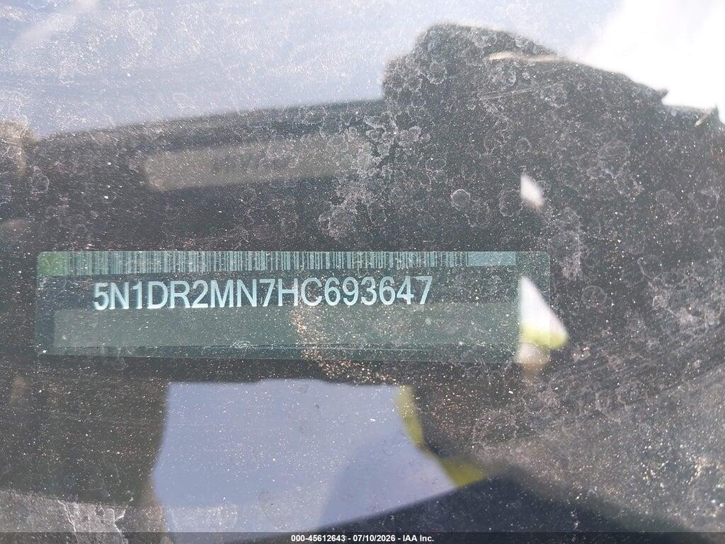5N1DR2MN7HC693647 2017 NISSAN PATHFINDER photo no. 12