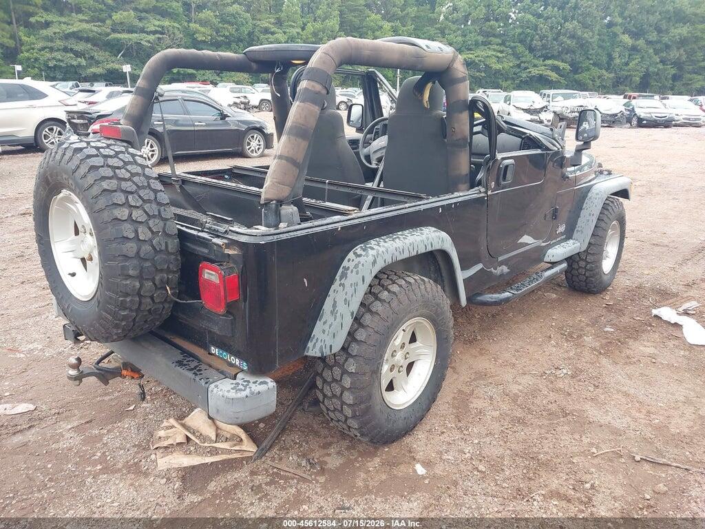 1J4FA44S75P385379 2005 JEEP WRANGLER photo no. 4