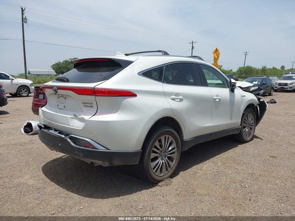 JTEAAAAHXMJ048077 2021 TOYOTA VENZA photo no. 4