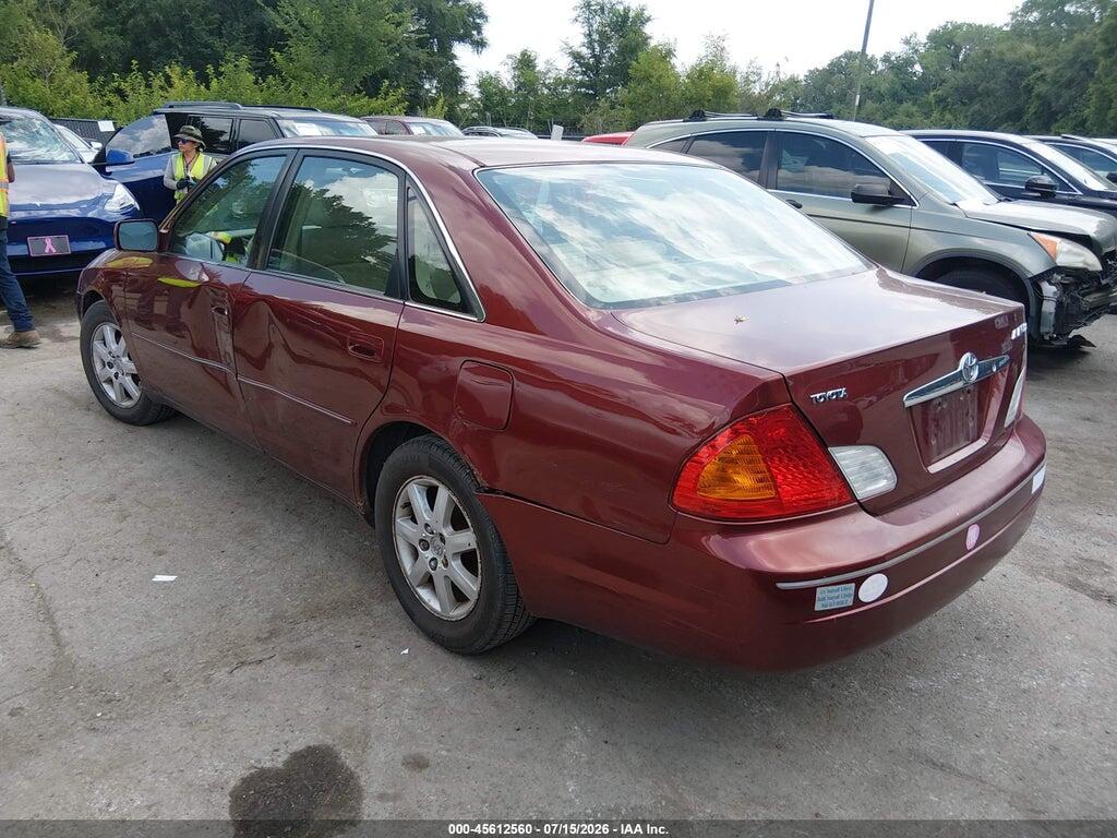 4T1BF28B31U178676 2001 TOYOTA AVALON photo no. 3
