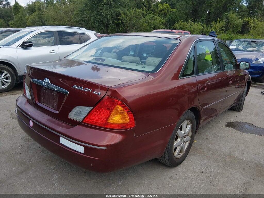 4T1BF28B31U178676 2001 TOYOTA AVALON photo no. 4