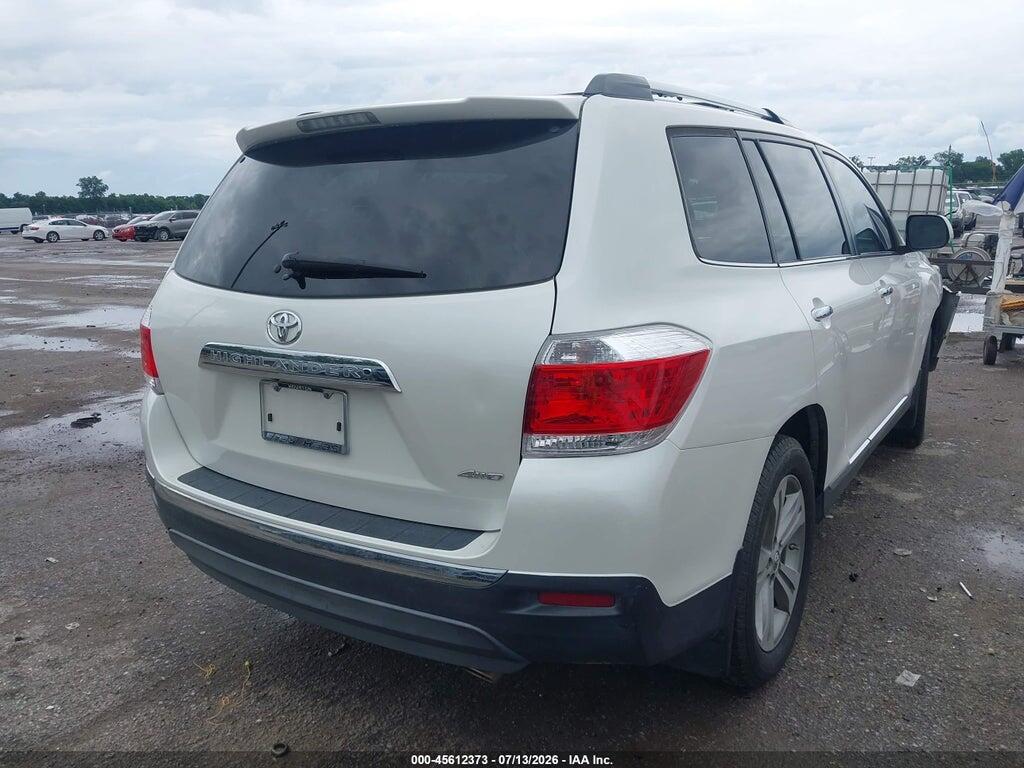 5TDDK3EH4DS200054 2013 TOYOTA HIGHLANDER photo no. 4