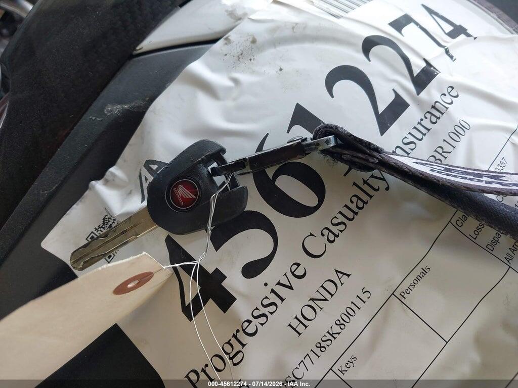JH2SC7718SK800115 2025 HONDA CBR1000 photo no. 11