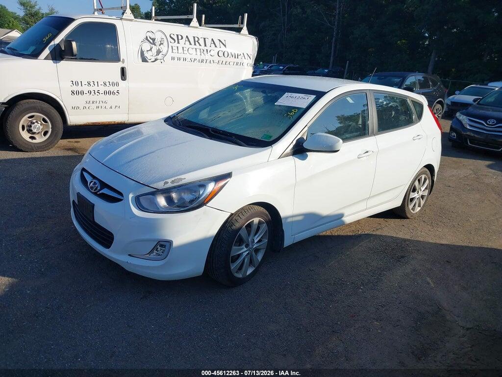 KMHCU5AE0CU013607 2012 HYUNDAI ACCENT photo no. 2