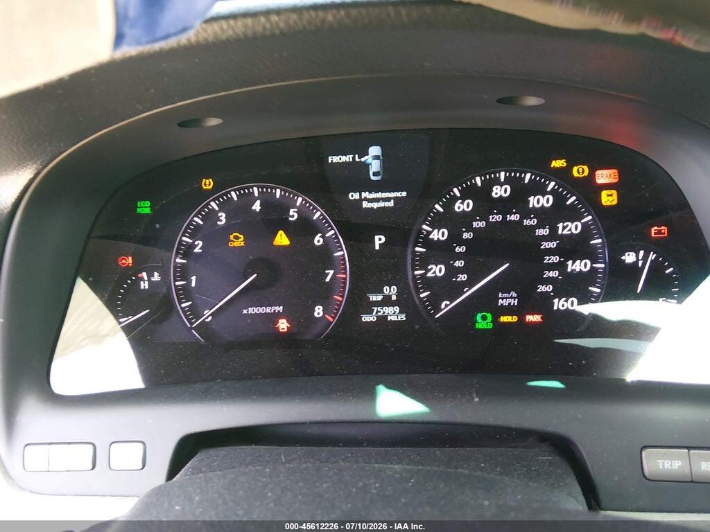 JTHBL5EF4A5099936 2010 LEXUS LS 460 photo no. 7