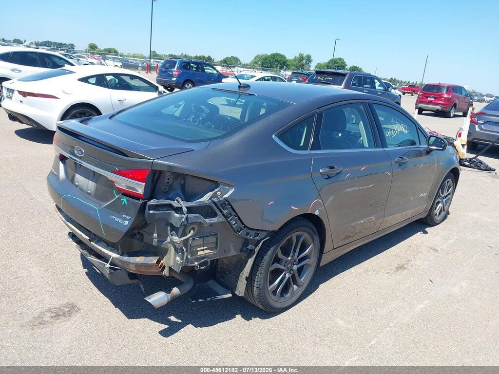 3FA6P0LU6HR165430 2017 FORD FUSION HYBRID photo no. 4