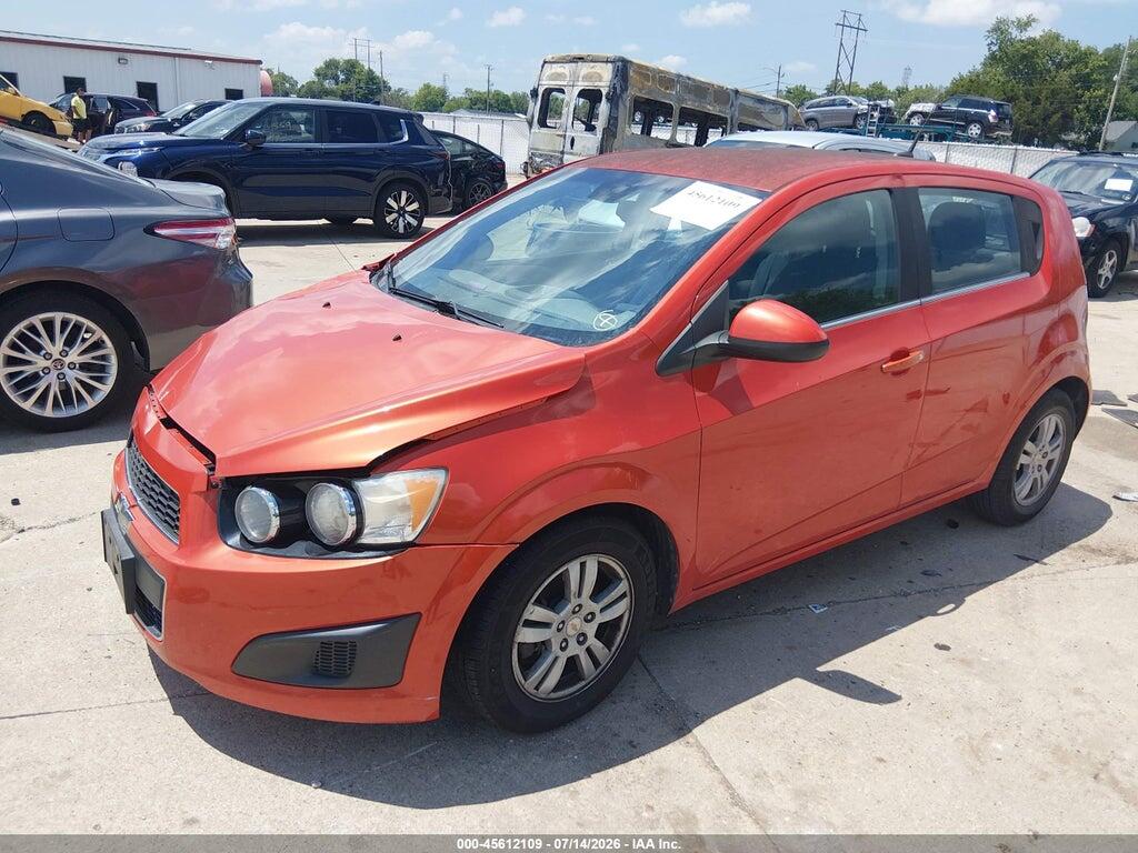 1G1JC6SH5C4134476 2012 CHEVROLET SONIC photo no. 2