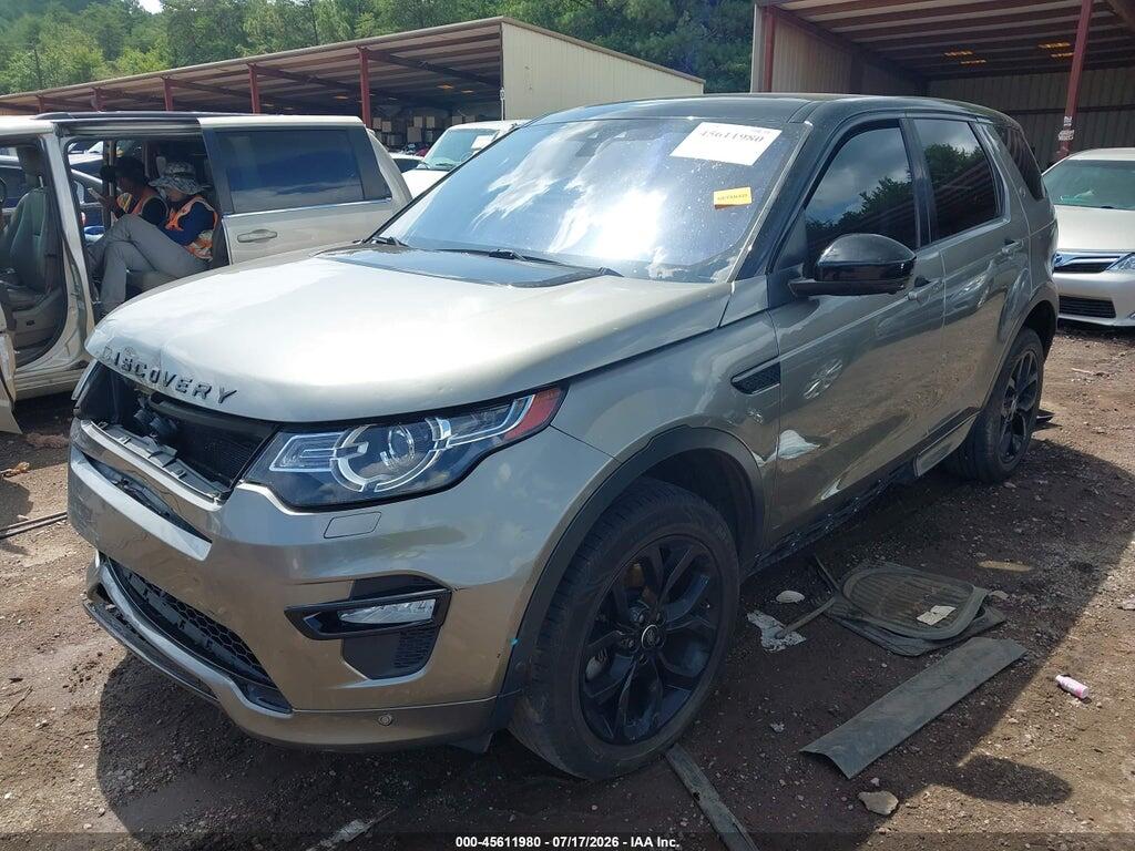 SALCT2RX2JH746493 2018 LAND ROVER DISCOVERY SPORT photo no. 2