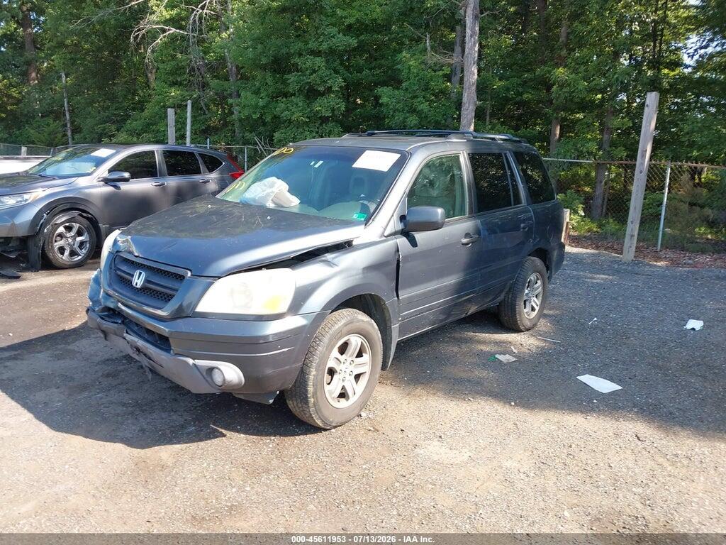 5FNYF18655B050613 2005 HONDA PILOT photo no. 2