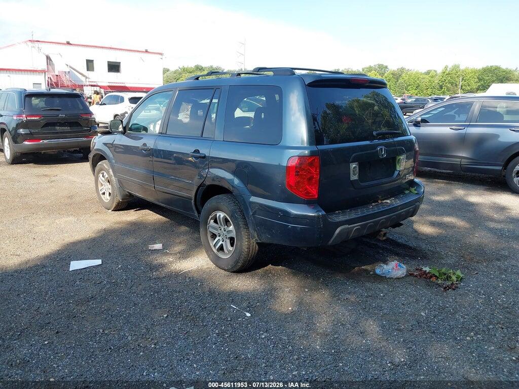 5FNYF18655B050613 2005 HONDA PILOT photo no. 3