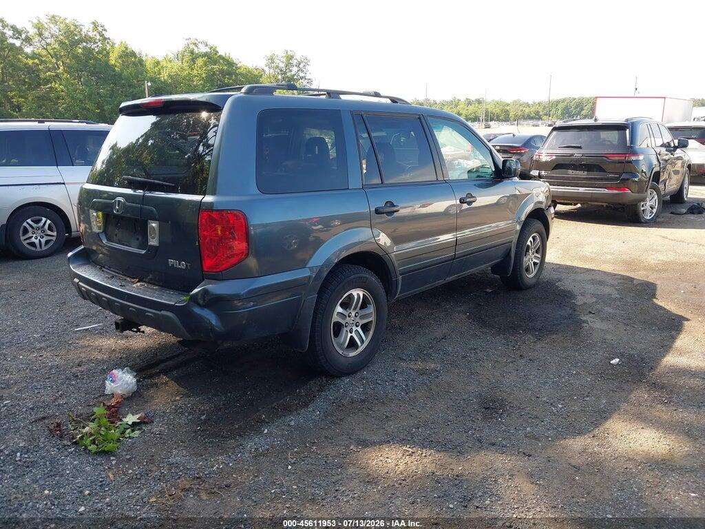 5FNYF18655B050613 2005 HONDA PILOT photo no. 4