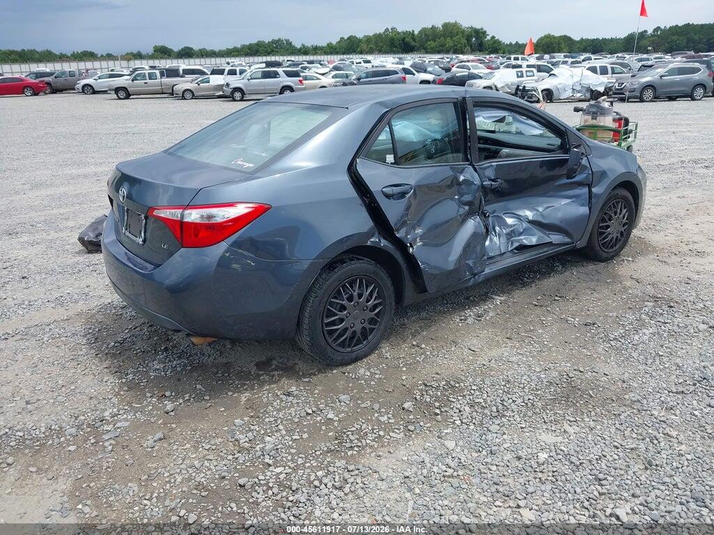 2T1BURHE0FC334612 2015 TOYOTA COROLLA photo no. 4