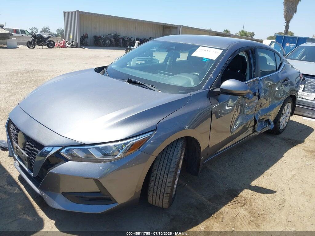 3N1AB8BVXNY224284 2022 NISSAN SENTRA photo no. 2