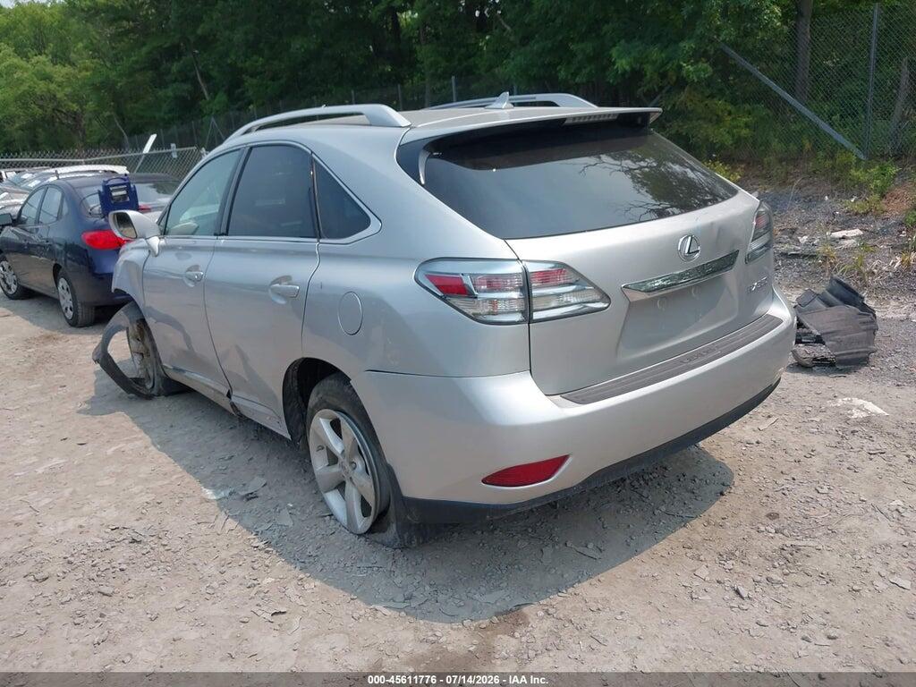 2T2BK1BA1CC150204 2012 LEXUS RX 350 photo no. 3