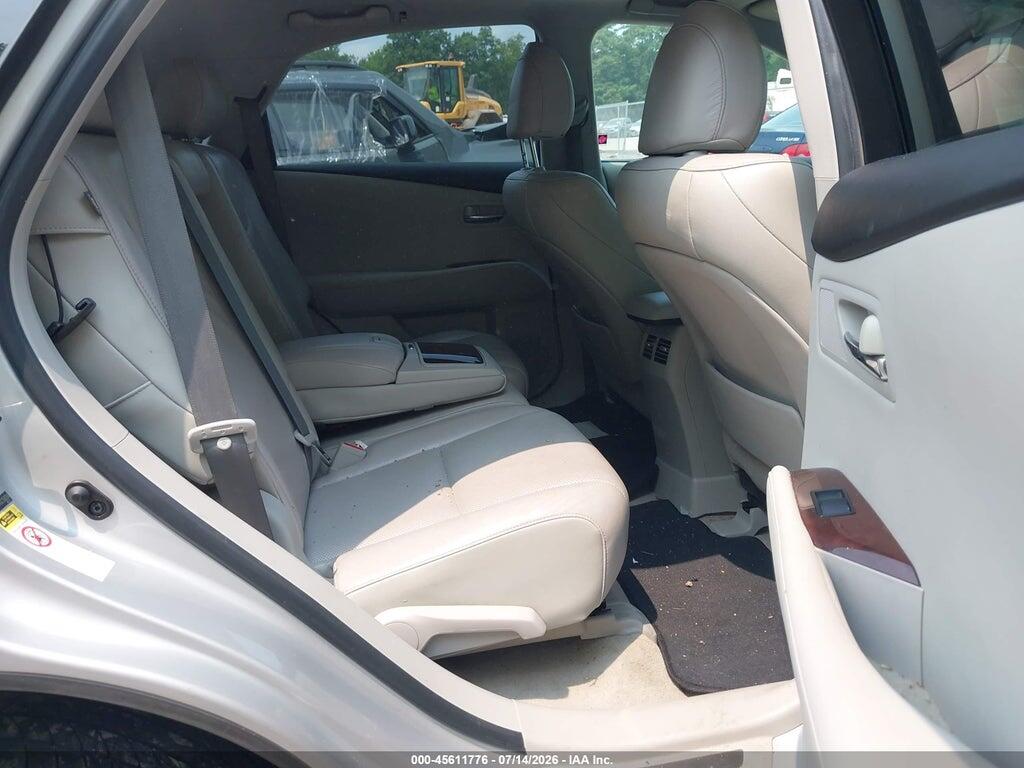 2T2BK1BA1CC150204 2012 LEXUS RX 350 photo no. 8