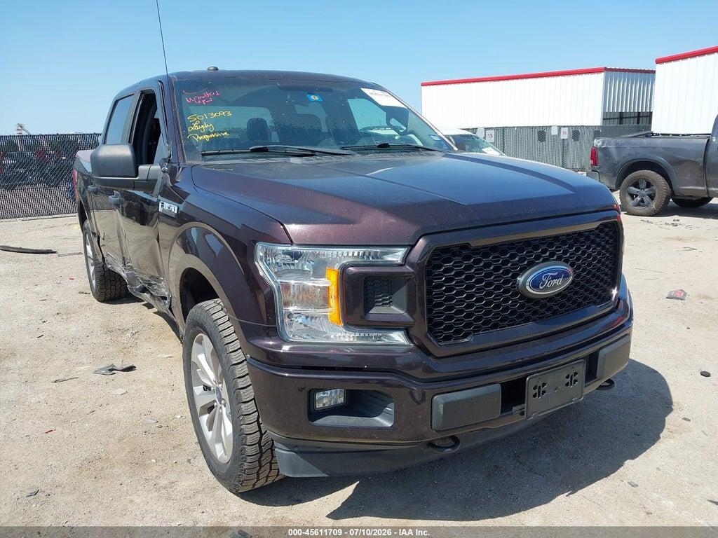 1FTEW1EP3JKF72458 2018 FORD F-150 photo no. 1