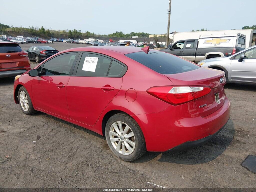 KNAFX4A69E5146405 2014 KIA FORTE photo no. 3