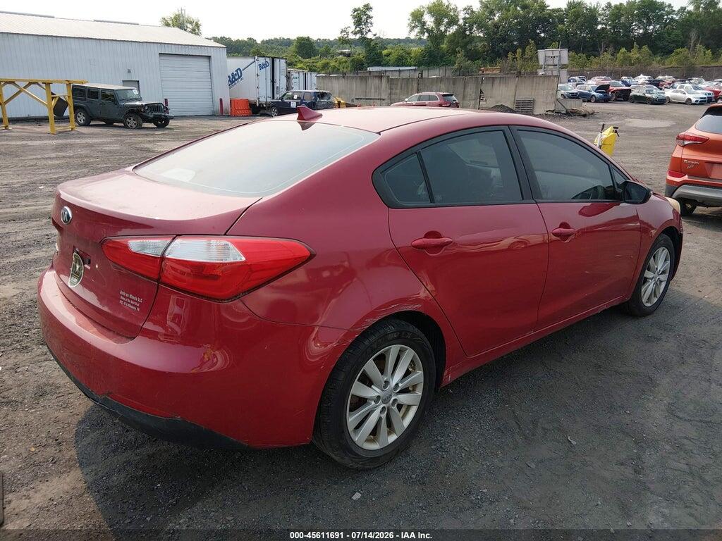 KNAFX4A69E5146405 2014 KIA FORTE photo no. 4