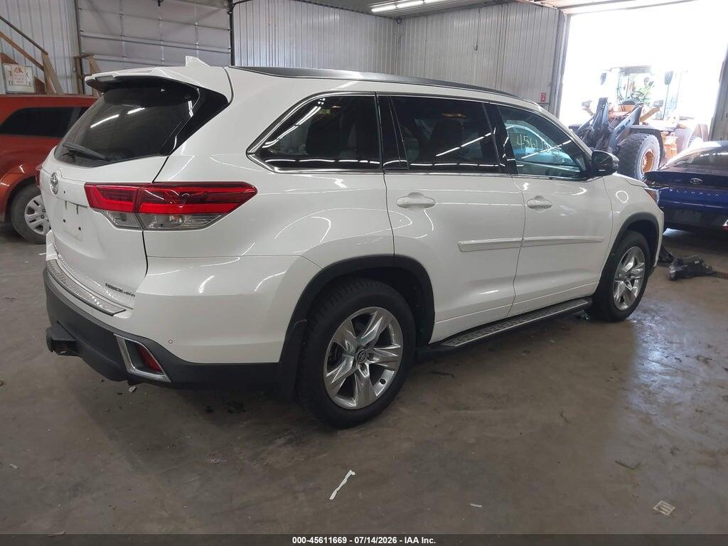 5TDDZRFH6HS420167 2017 TOYOTA HIGHLANDER photo no. 4