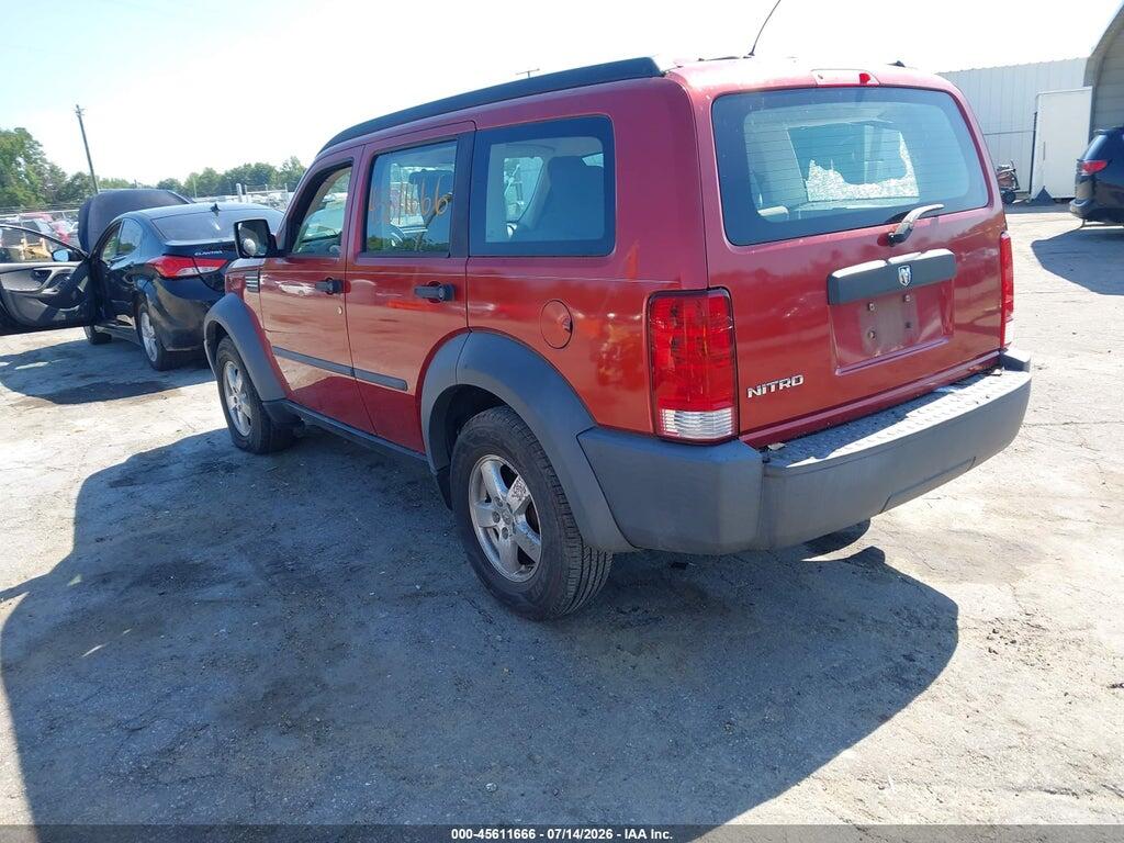 1D8GT28K47W591000 2007 DODGE NITRO photo no. 3