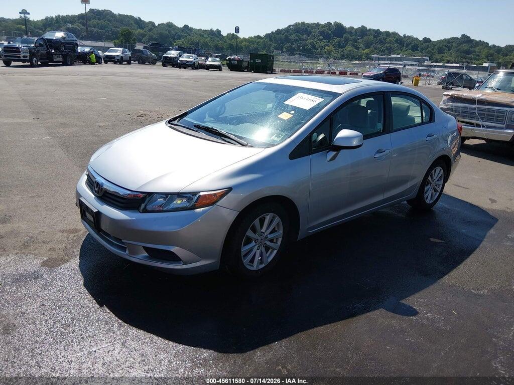 19XFB2F86CE065511 2012 HONDA CIVIC photo no. 2