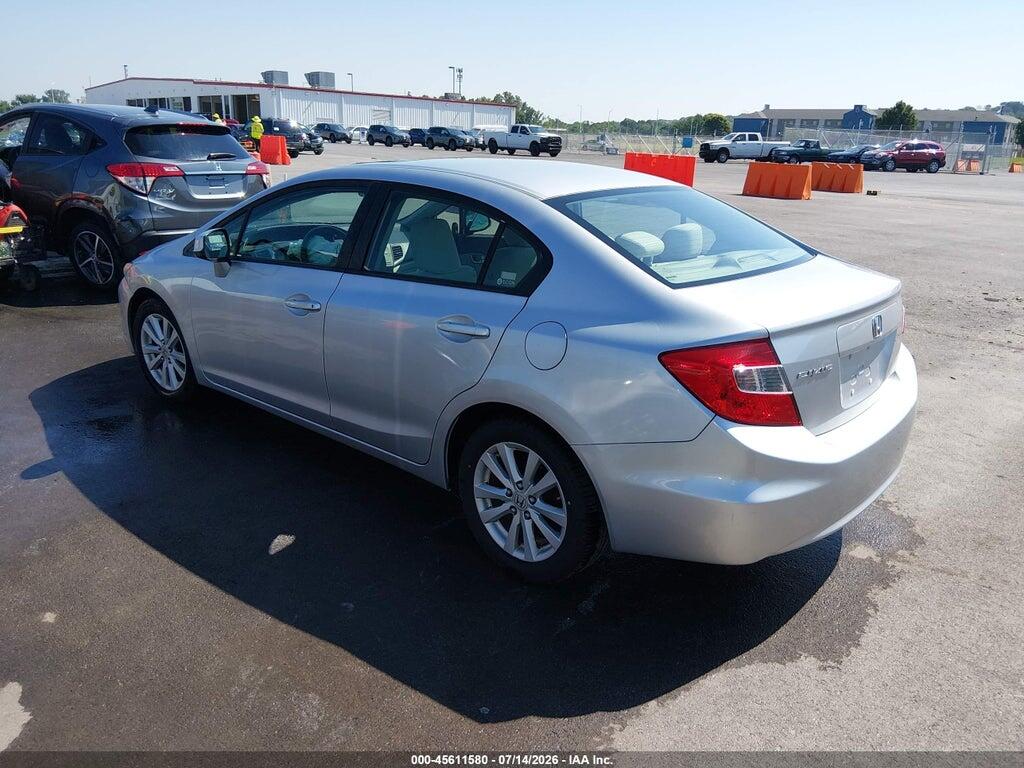 19XFB2F86CE065511 2012 HONDA CIVIC photo no. 3