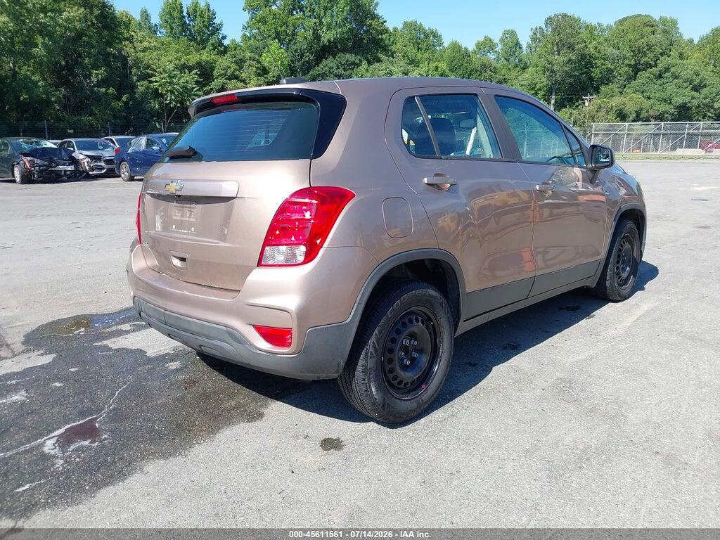 3GNCJKSB5JL152954 2018 CHEVROLET TRAX photo no. 4